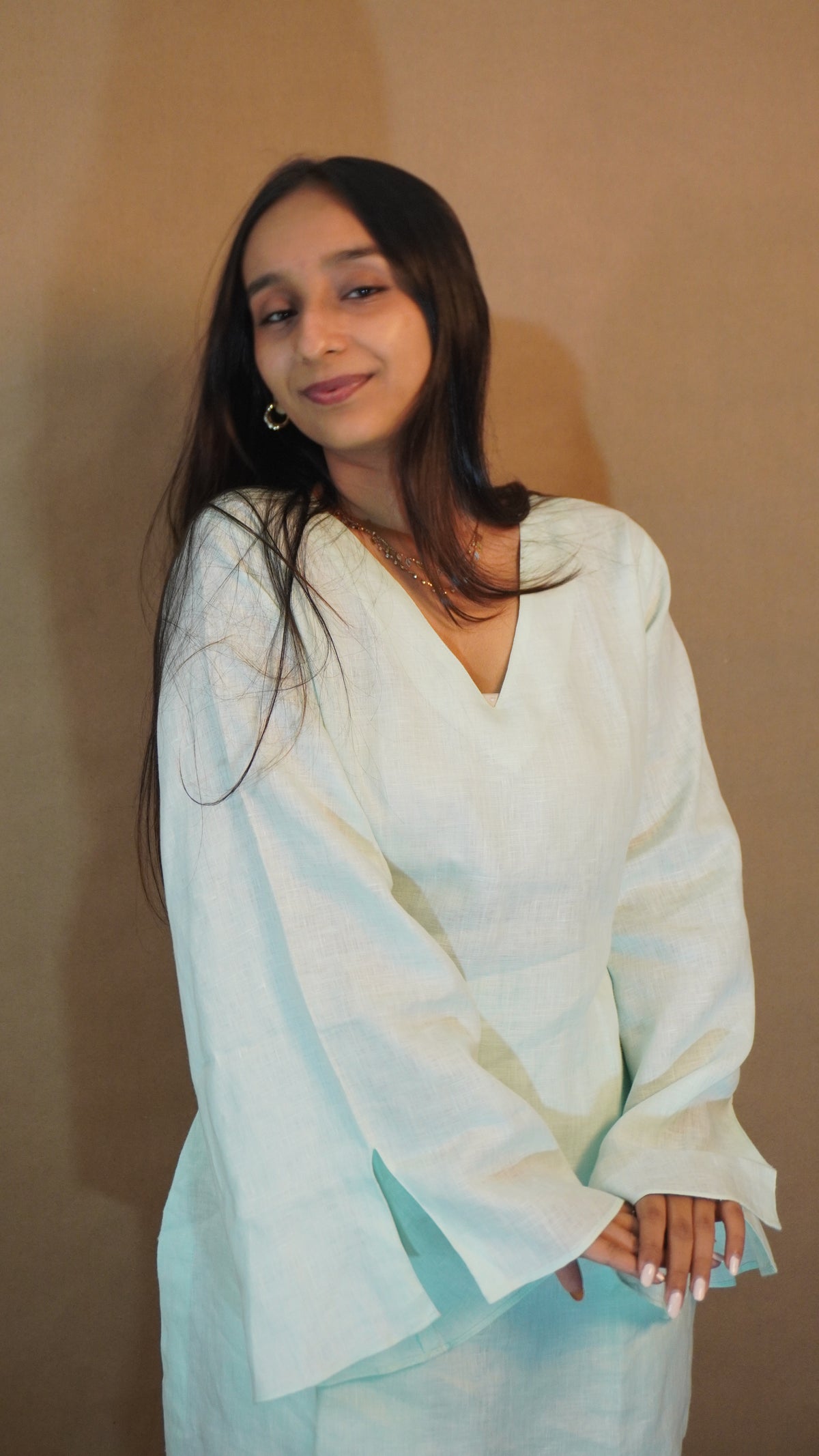 Sea Green Farsi Suit Set