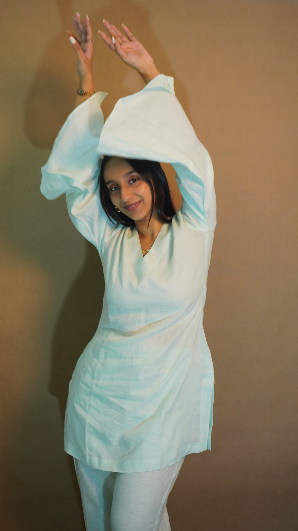 Sea Green Farsi Suit Set