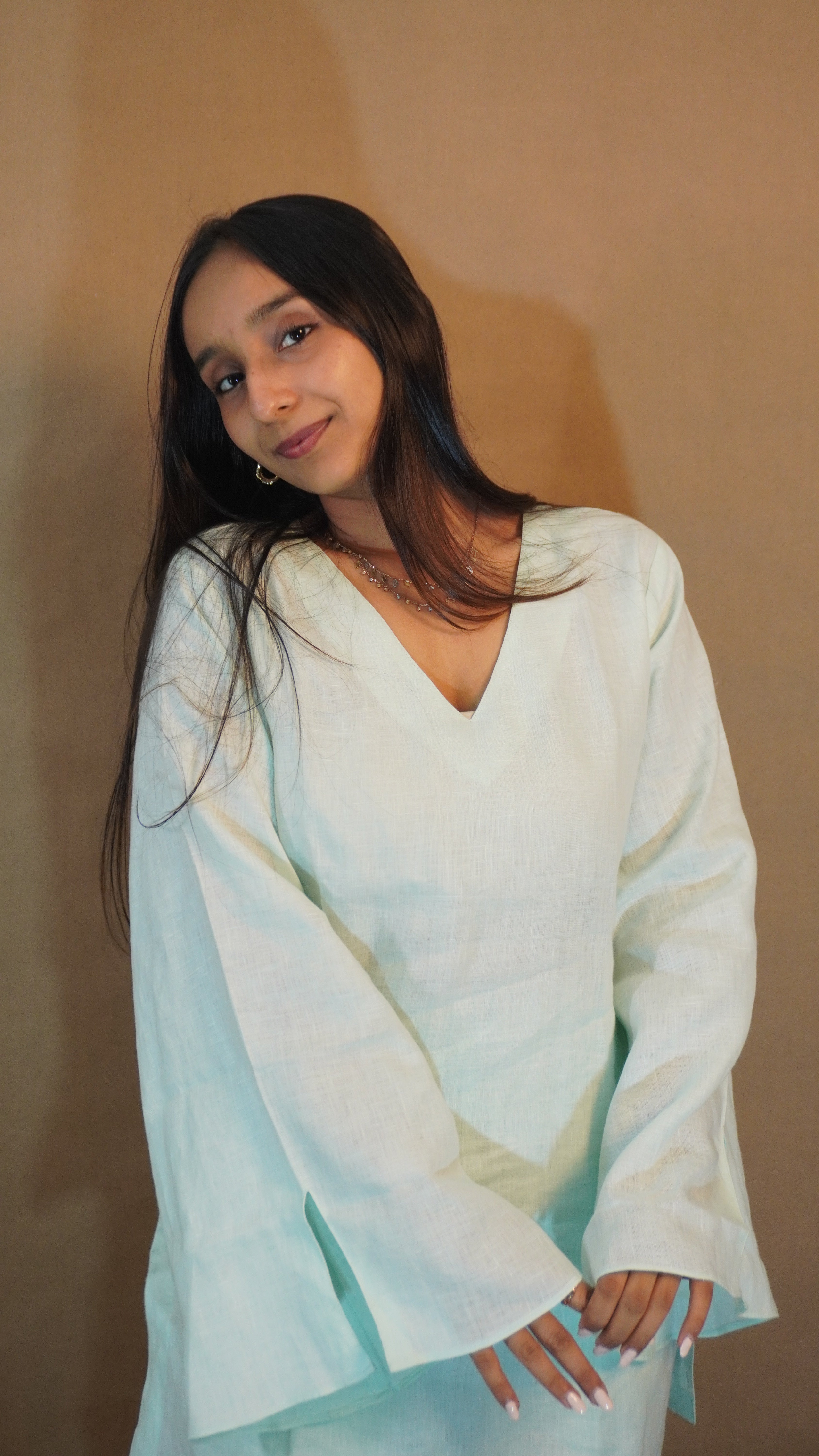 Sea Green Farsi Suit Set